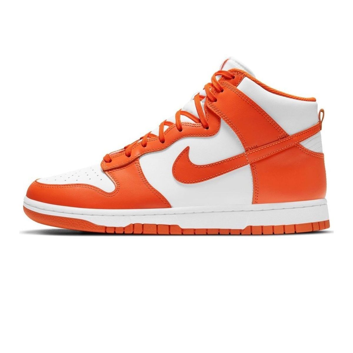 nike dunk high first use sail orange