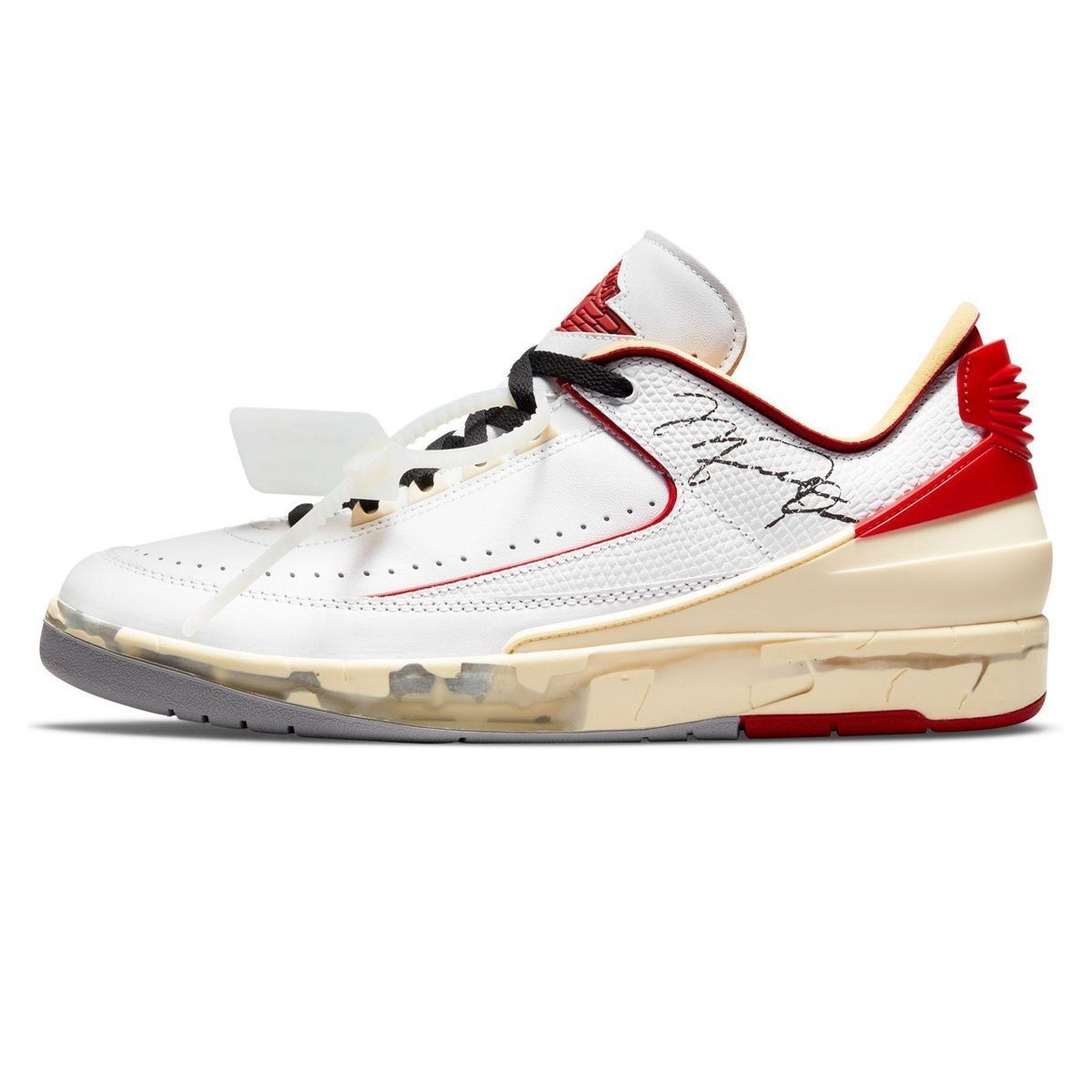 Jordan 2 Low SP Off-White White Red