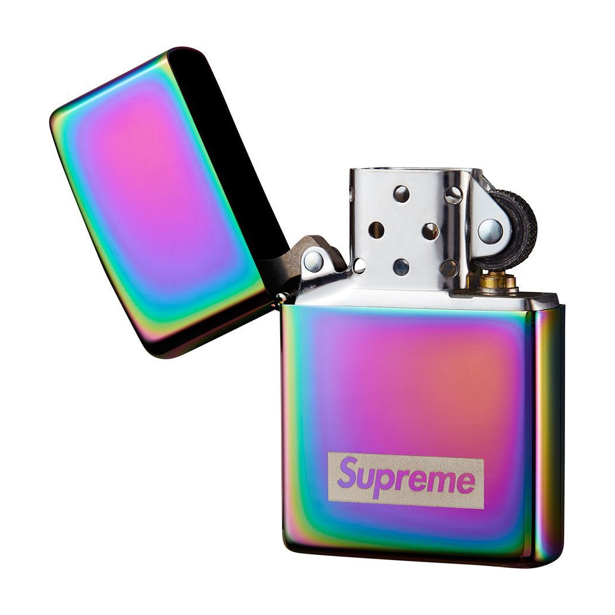 supreme Spectrum Iridescent Zippo ジッポ Brand New Supreme Spectrum Iridescent Zippo lighter, Made in U.S.A