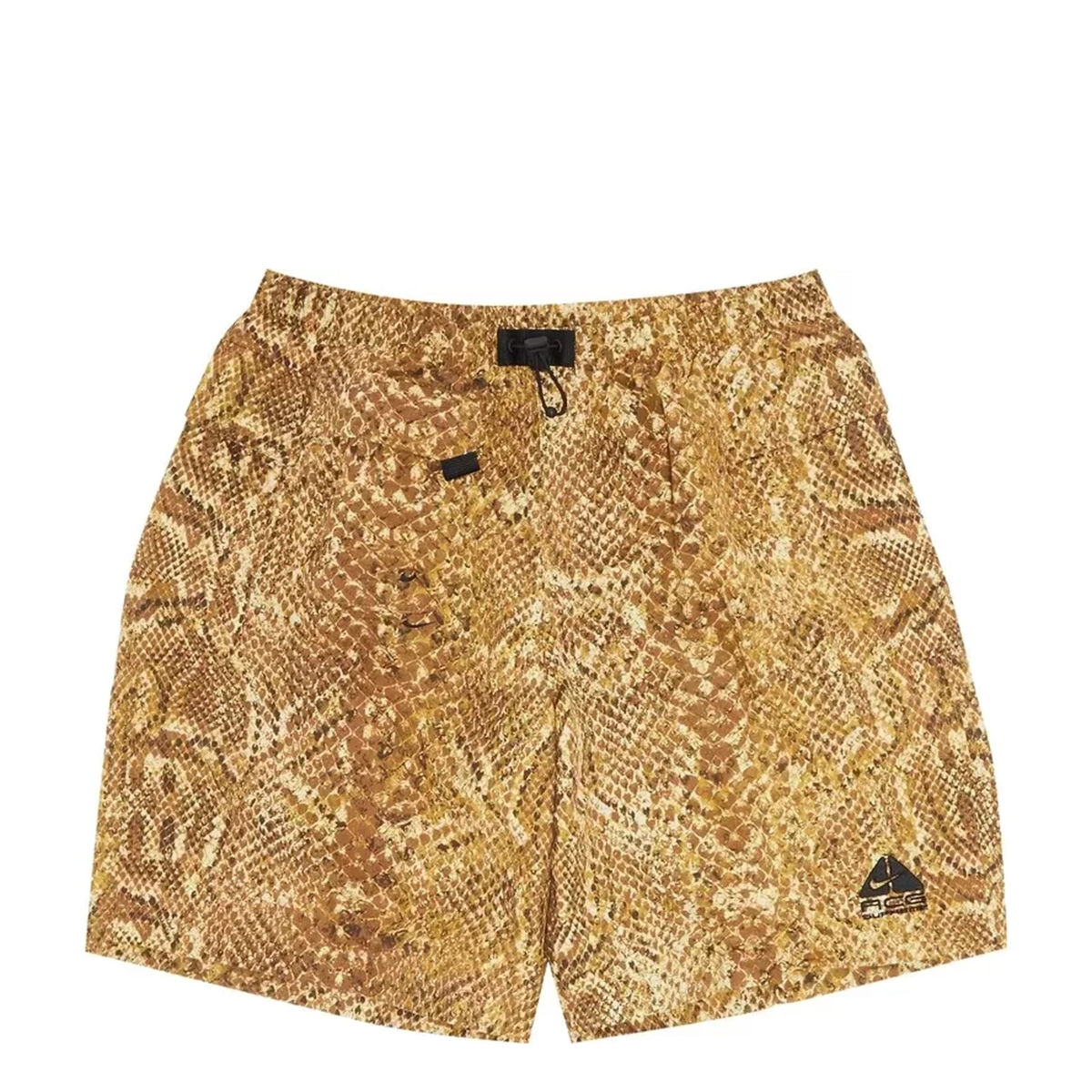 Supreme Nike ACG Nylon Trail Short Gold Snakeskin