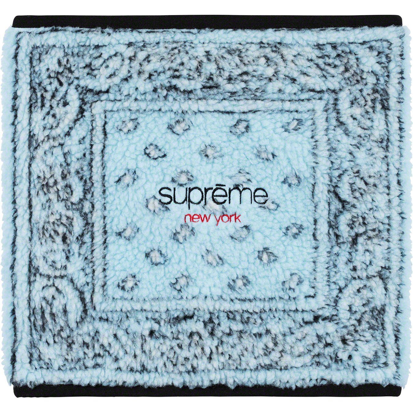 Supreme Bandana Fleece Neck Gaiter Supreme Bandana Fleece Neck