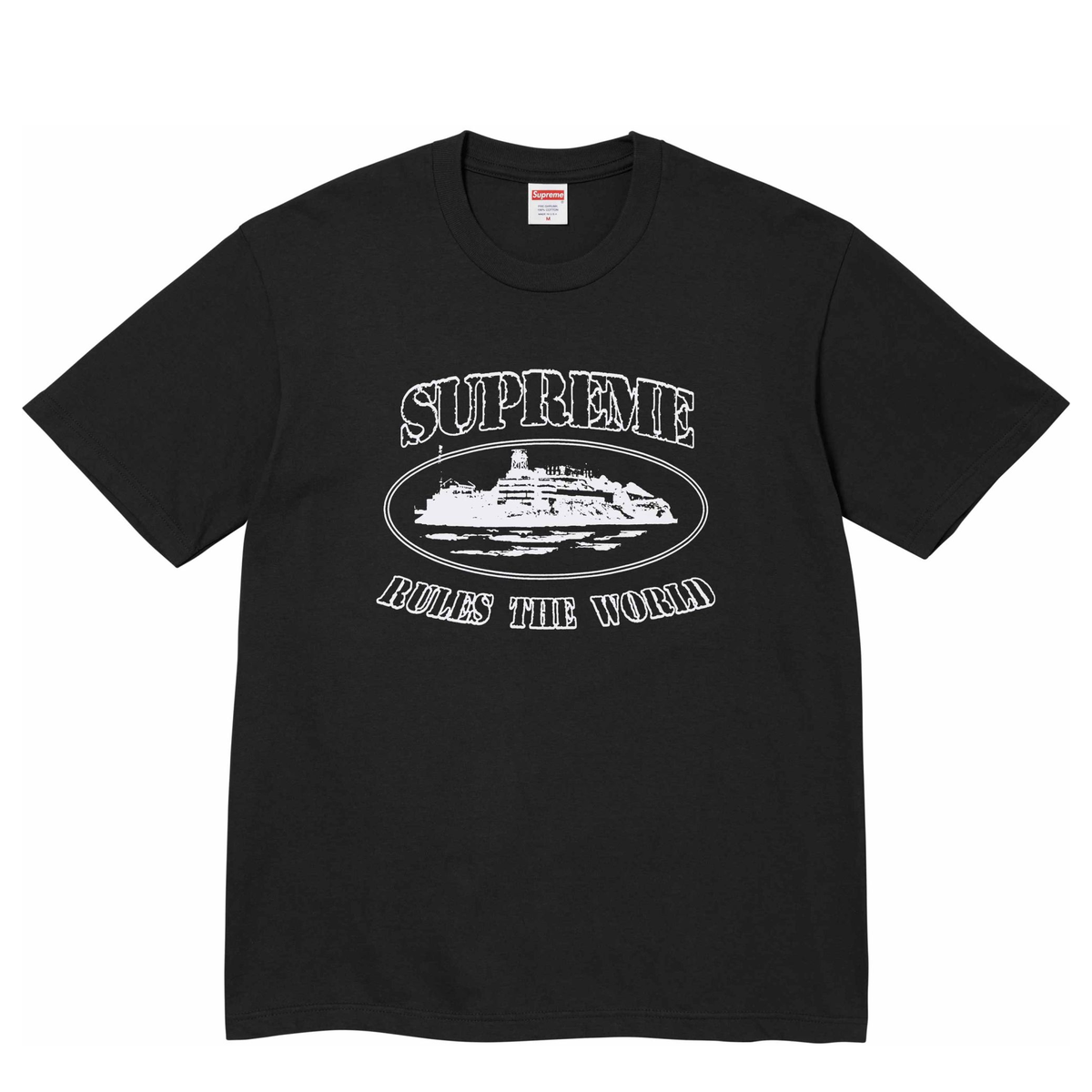 Supreme Small Box L/S Tee Charcoal