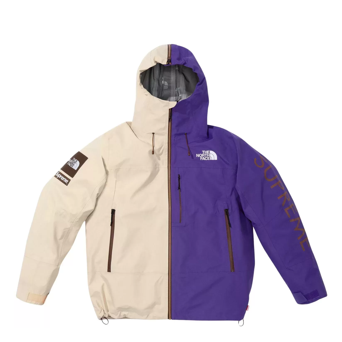 Supreme The North Face Split Taped Seam Shell Jacket