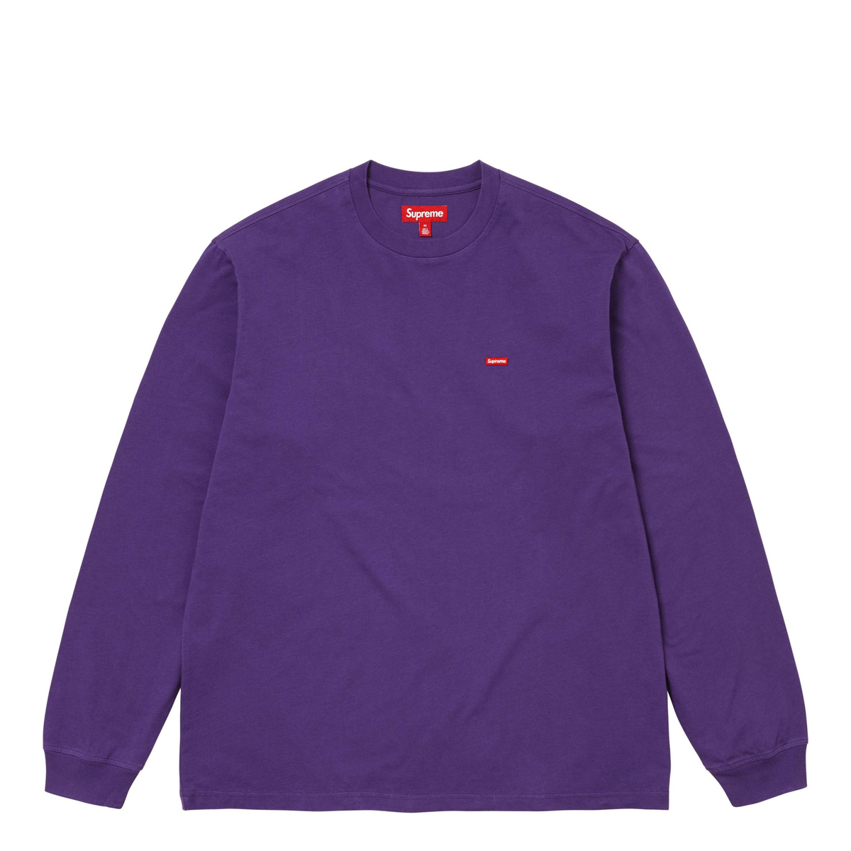 Supreme Small Box L/S Tee Purple