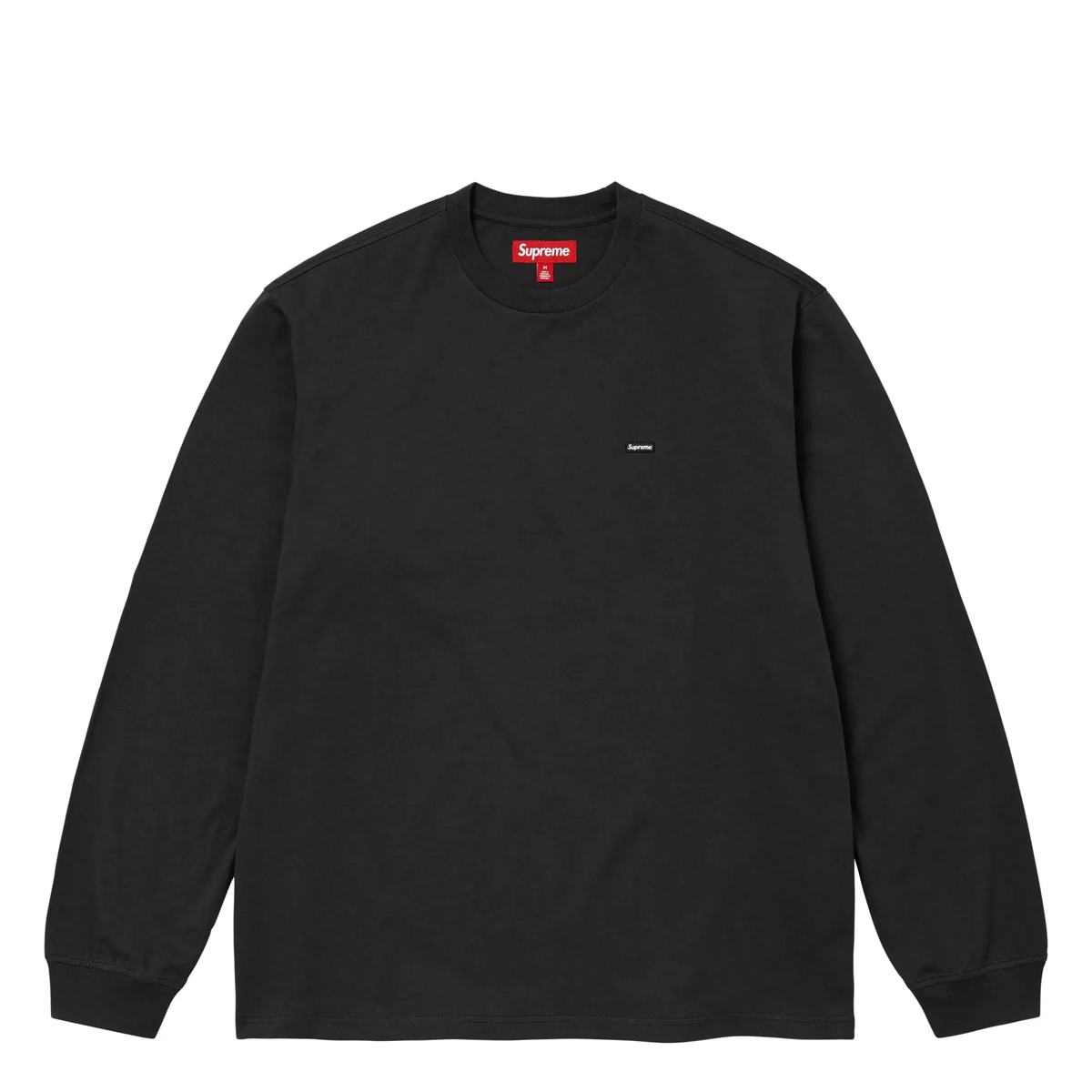 Supreme Small Box L/S Tee Black