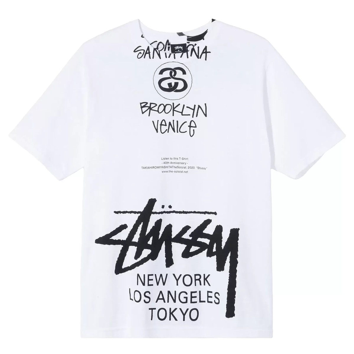 Stussy x Our Legacy Work Shop Surfman Pigment Dyed Tee Camo