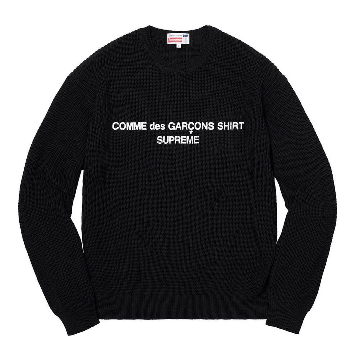 Supreme Comme des Garcons SHIRT Sweater Black
