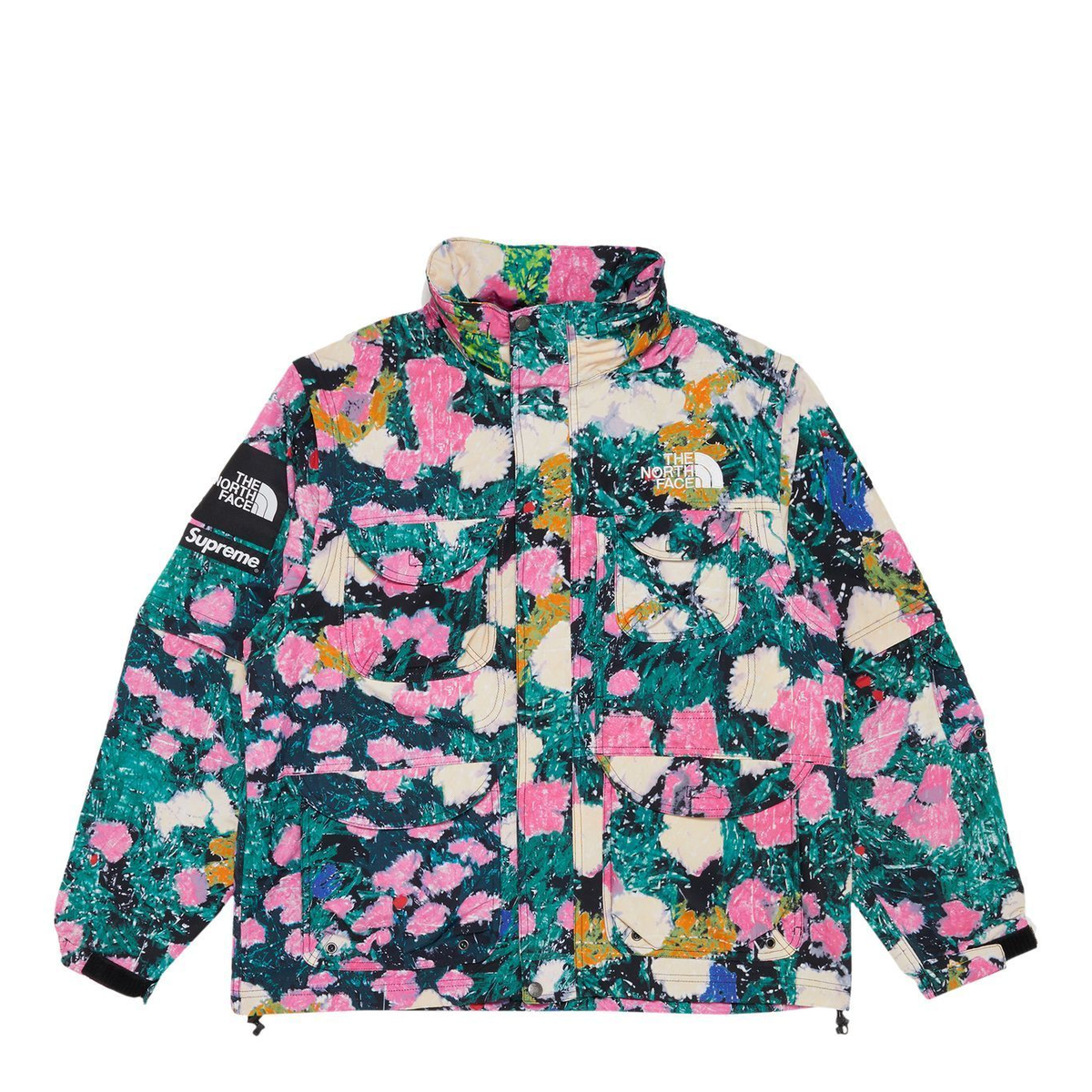 Supreme The North Face Trekking Convertible Jacket Flowers