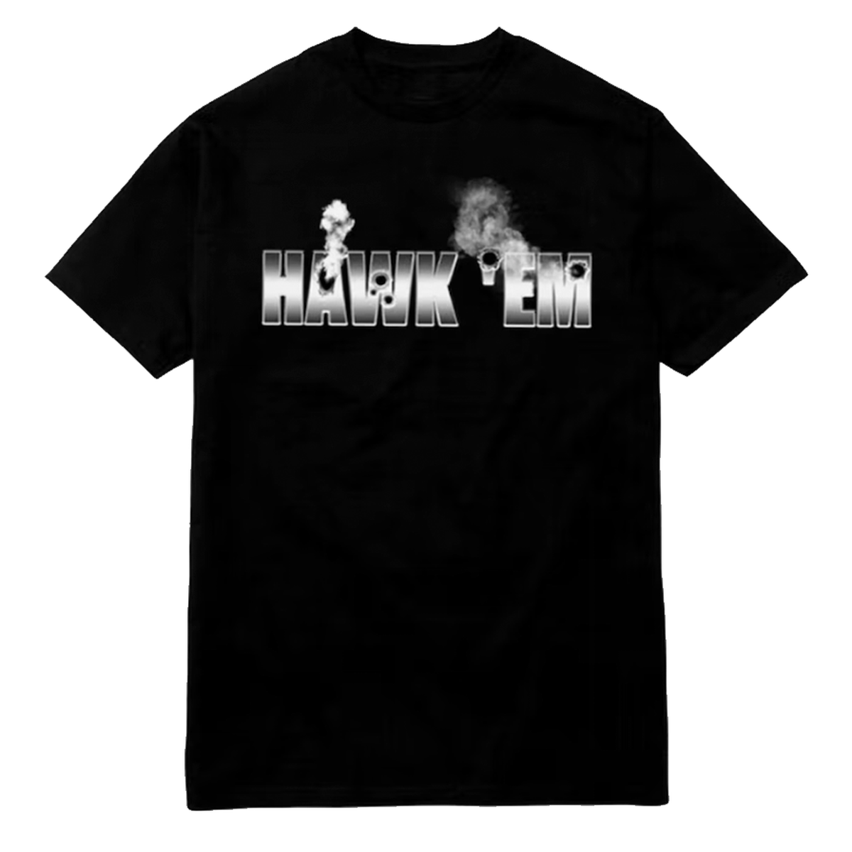 Pop Smoke x Vlone The Woo T-shirt Black — Big Soup Roma