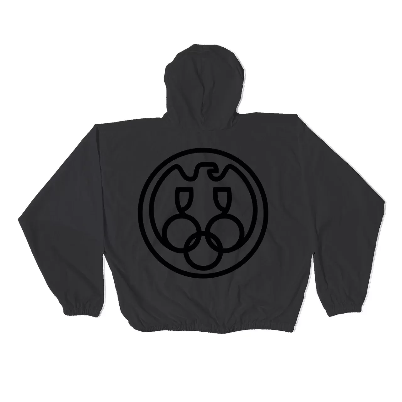 YZY x Gosha WB-01 04 ロゴ ウィンドブレーカー ブラック YZY x Gosha WB-01 04 ロゴ ウィンドブレーカー ブラック ウィンド