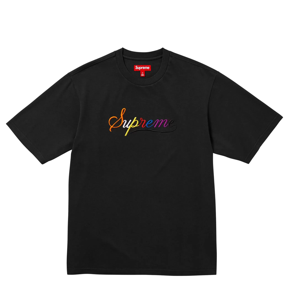 Supreme Small Box L/S Tee Black
