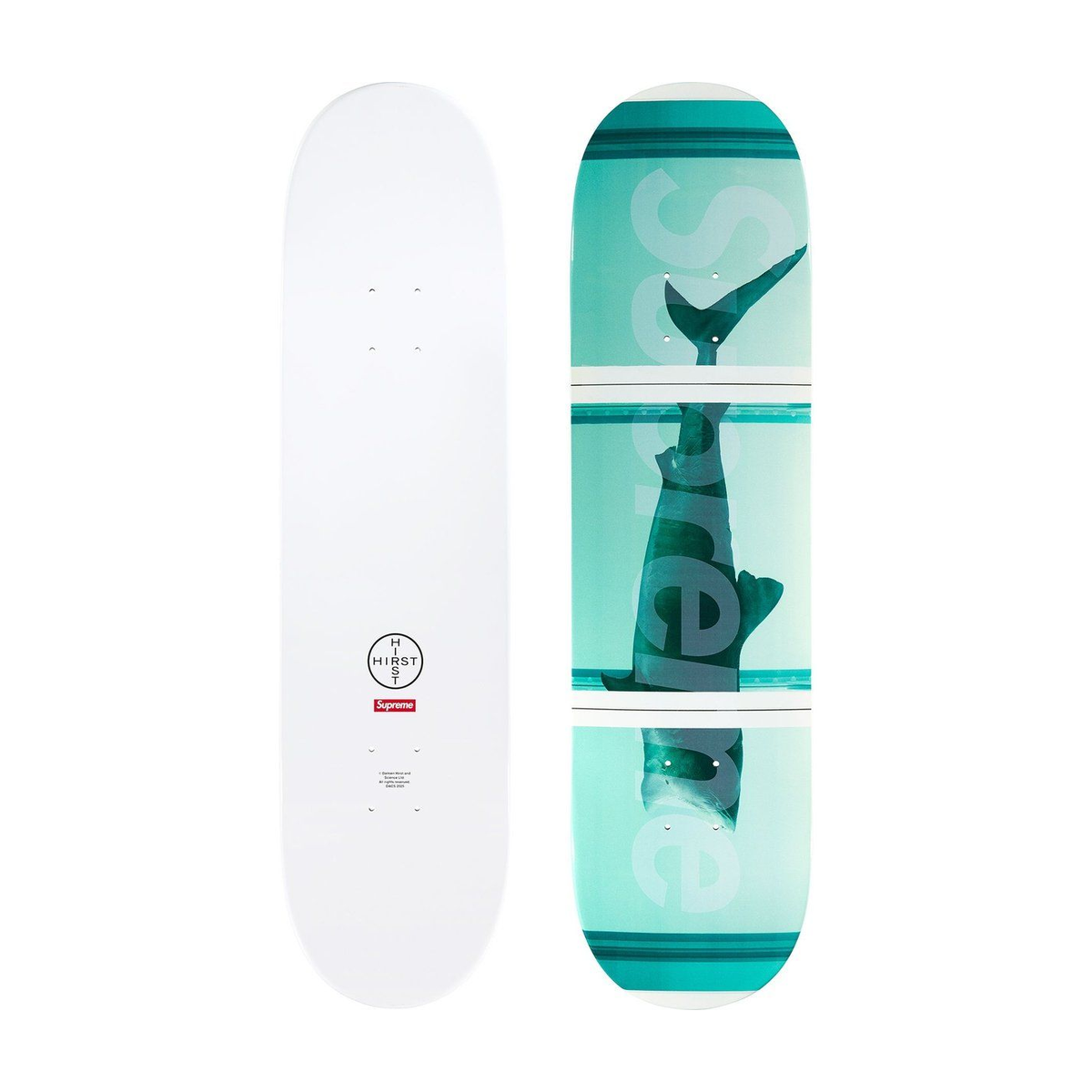 25ss Supreme Damien Hirst Skateboard サメ Supreme/Damien Hirst Shark Skateboard