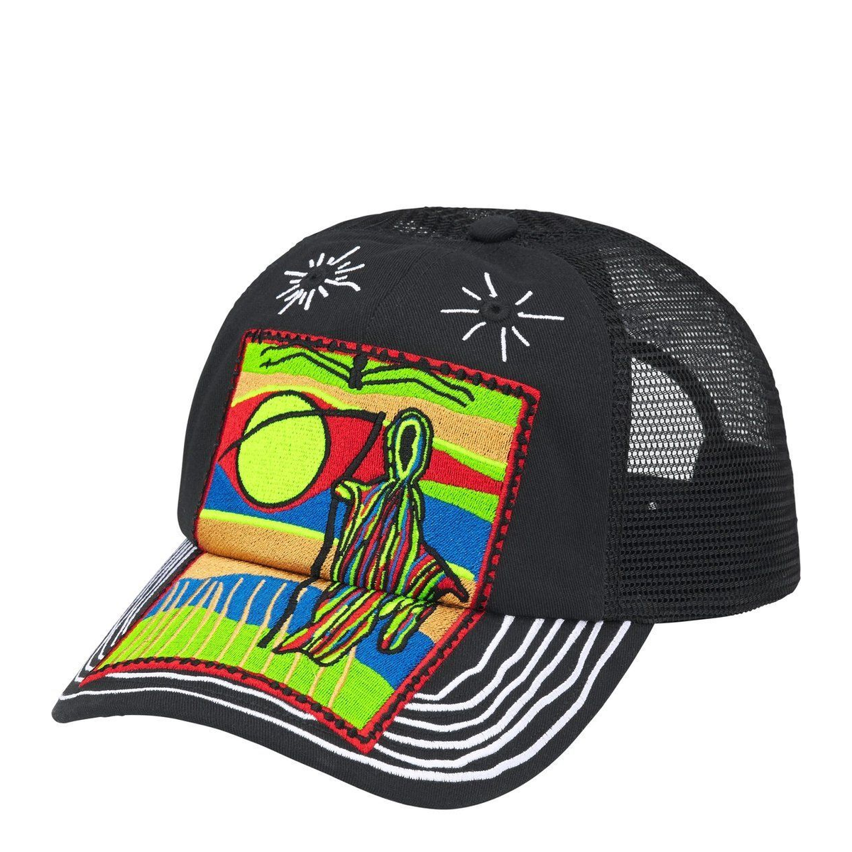 Supreme Number (N)ine Mickey Mesh Back 5-Panel Green