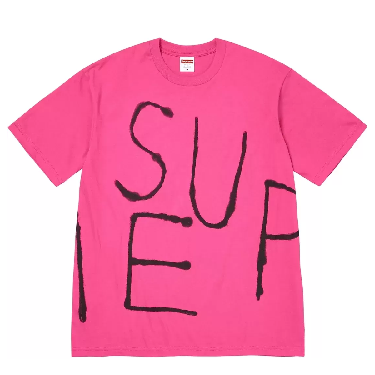 Supreme Hanes Bones Thermal Crew Black