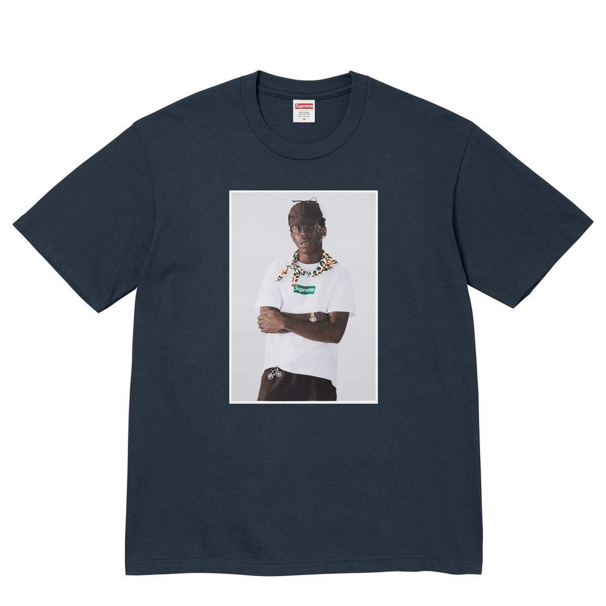 Supreme Washed Box Logo Crewneck Black