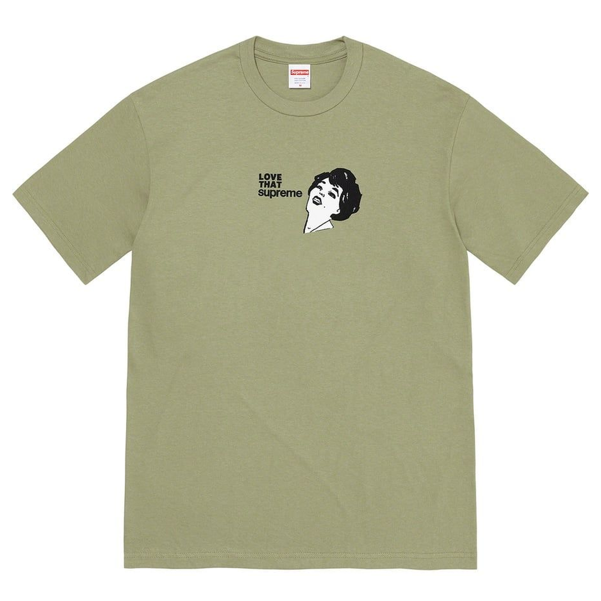 Supreme Cursive S/S Top Black