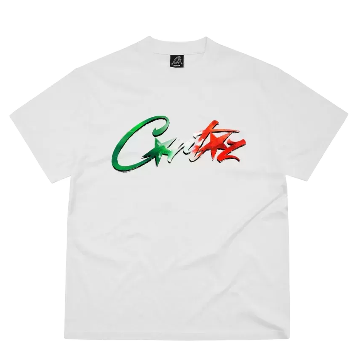 Corteiz Flames Football Jersey White