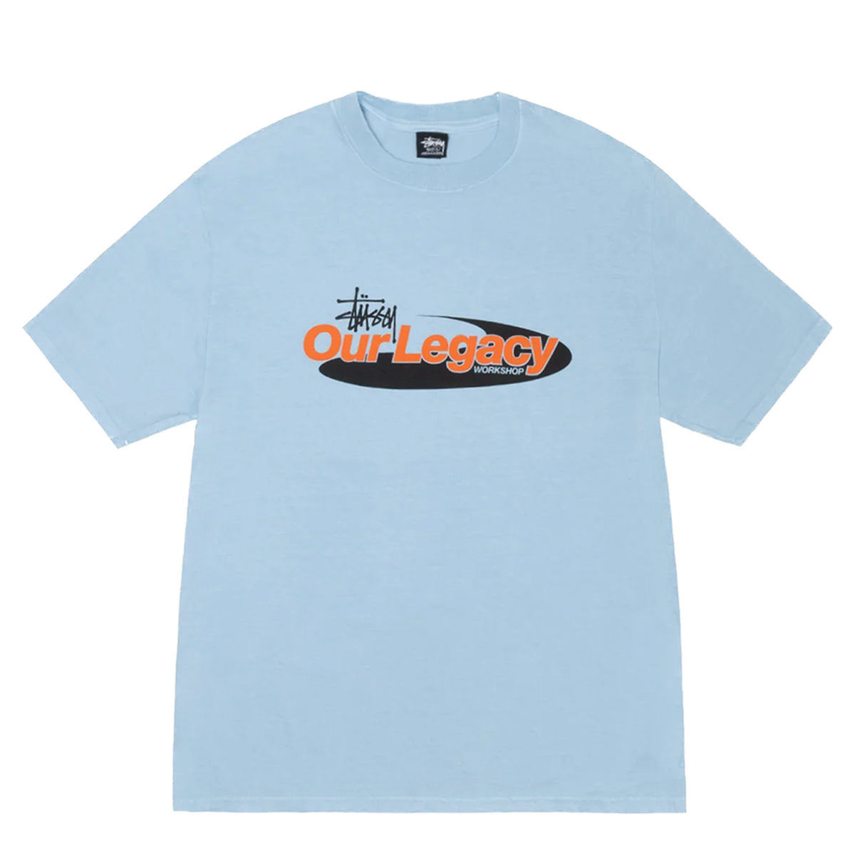 Stussy x Our Legacy Work Shop Swirl Pigment Dyed Tee Natural