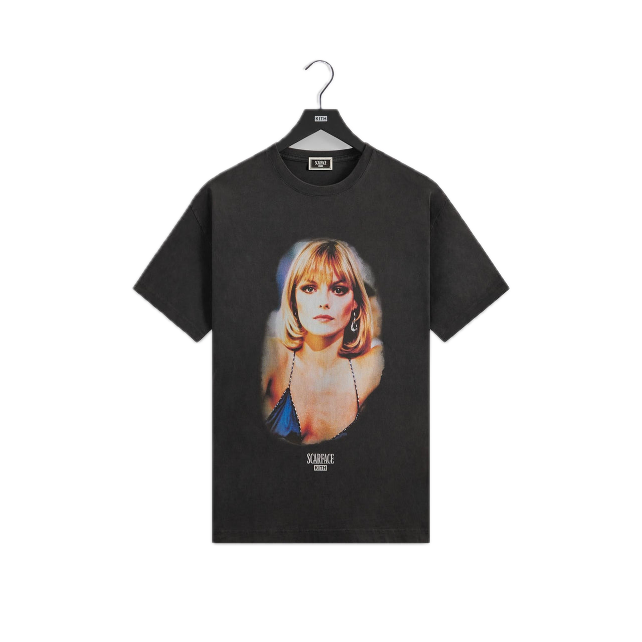 Kith x Scarface Tony Montana Long Sleeve Tee Black