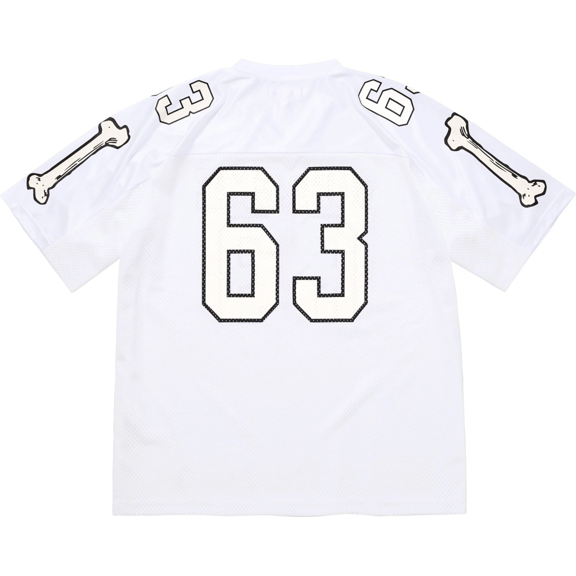 Supreme Bones Football Jersey White