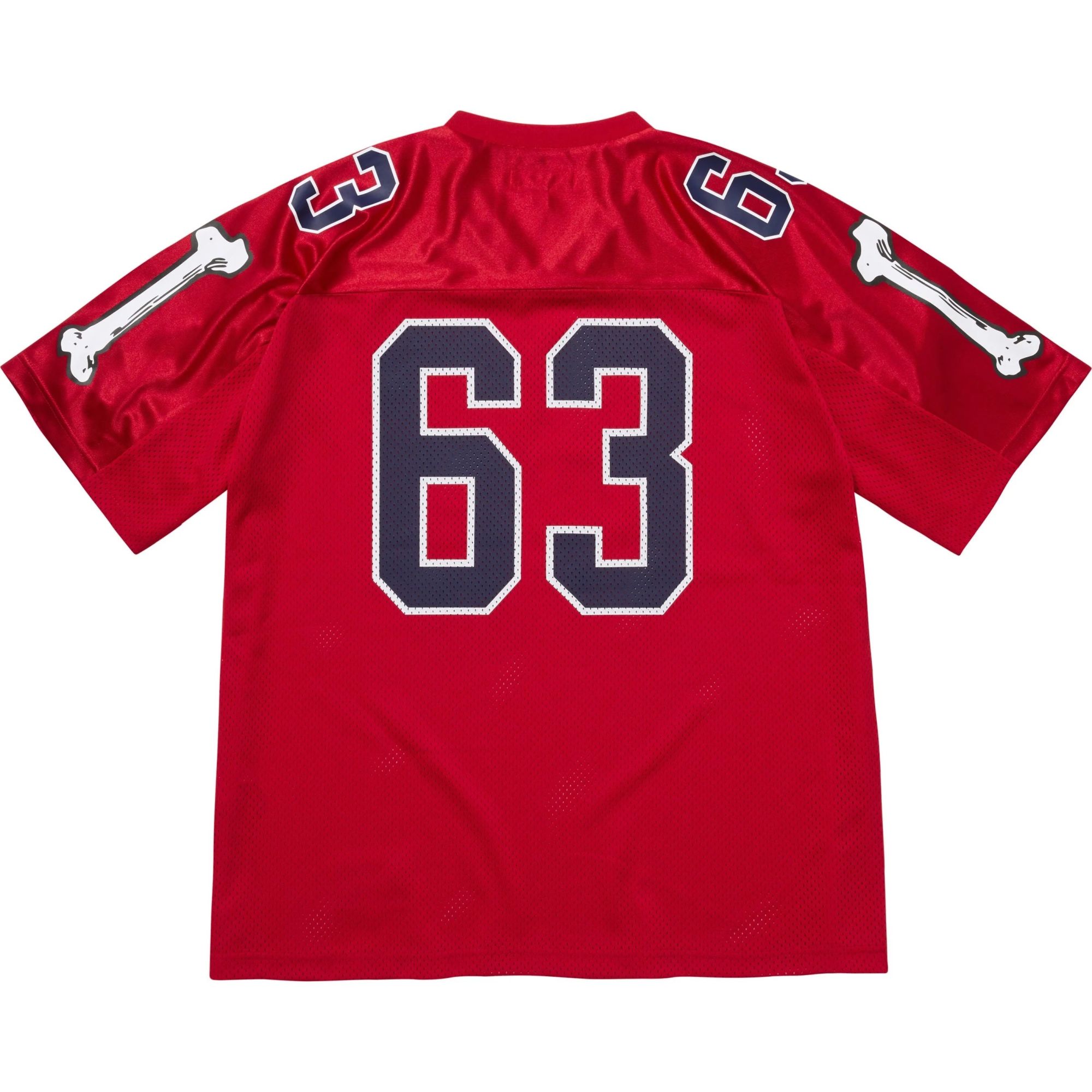 シャツ Supreme Bones Football Jersey Supreme Bones Football Jersey Red