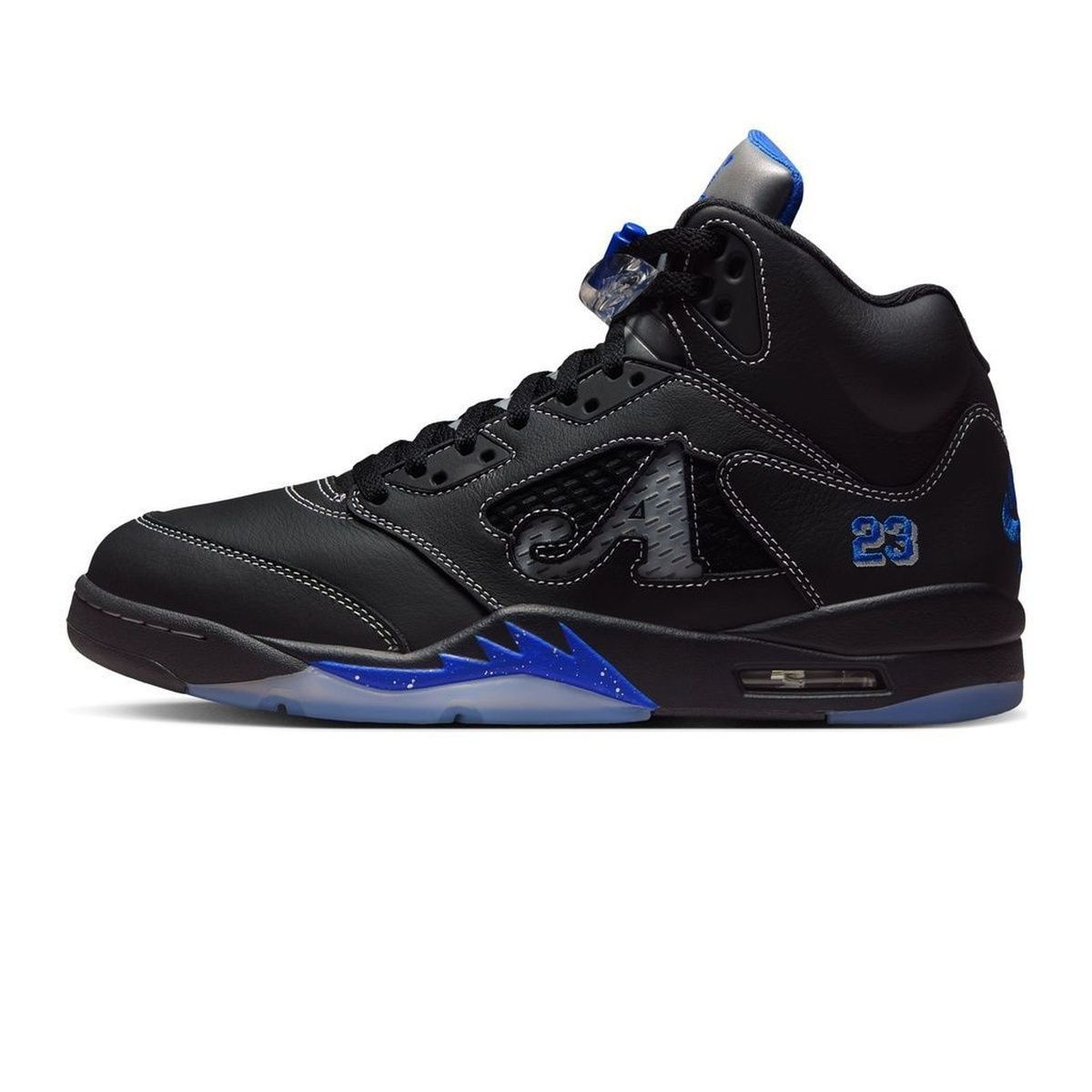 jordan retro 5 metallic blue