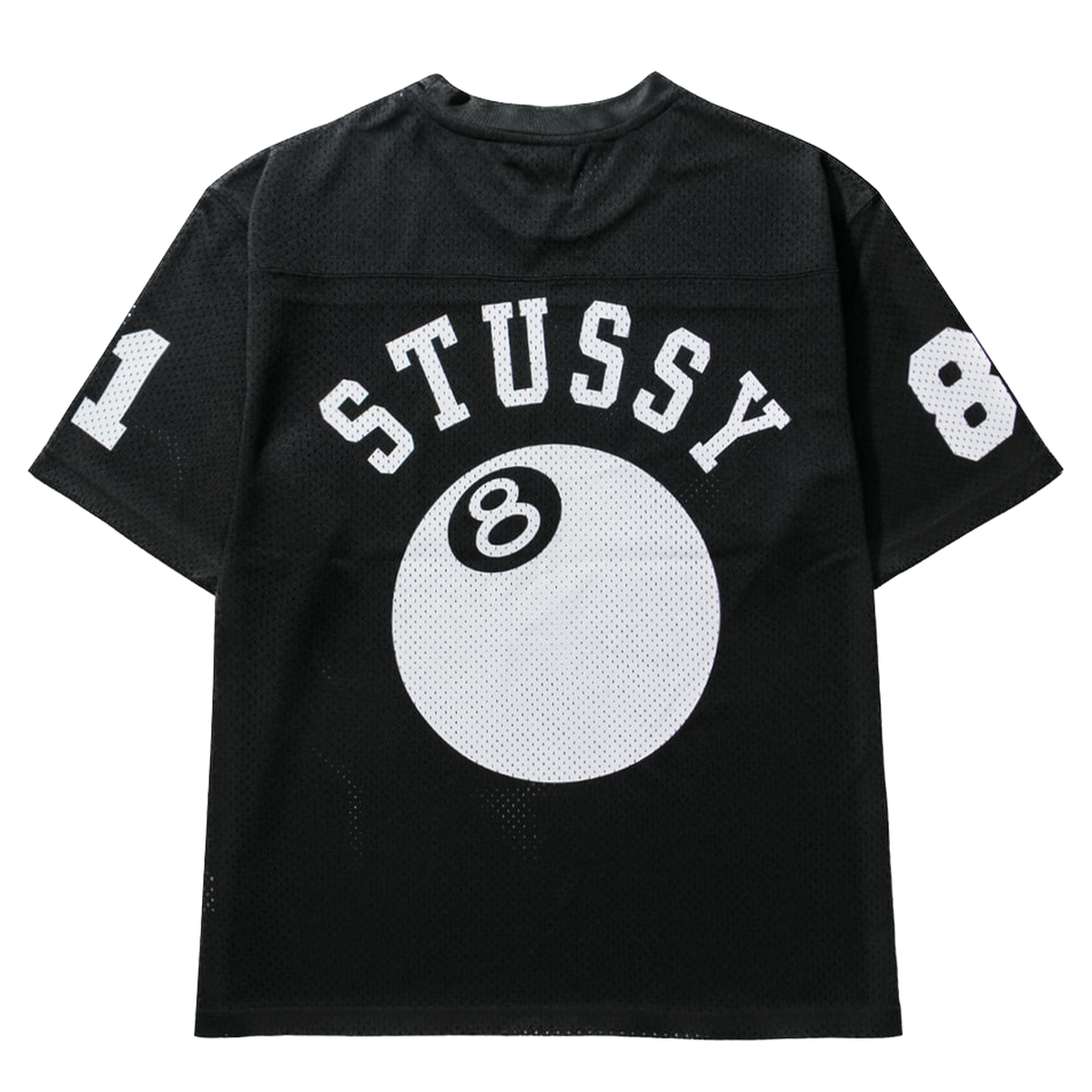 Stussy Mesh Football Tee Jersey Black