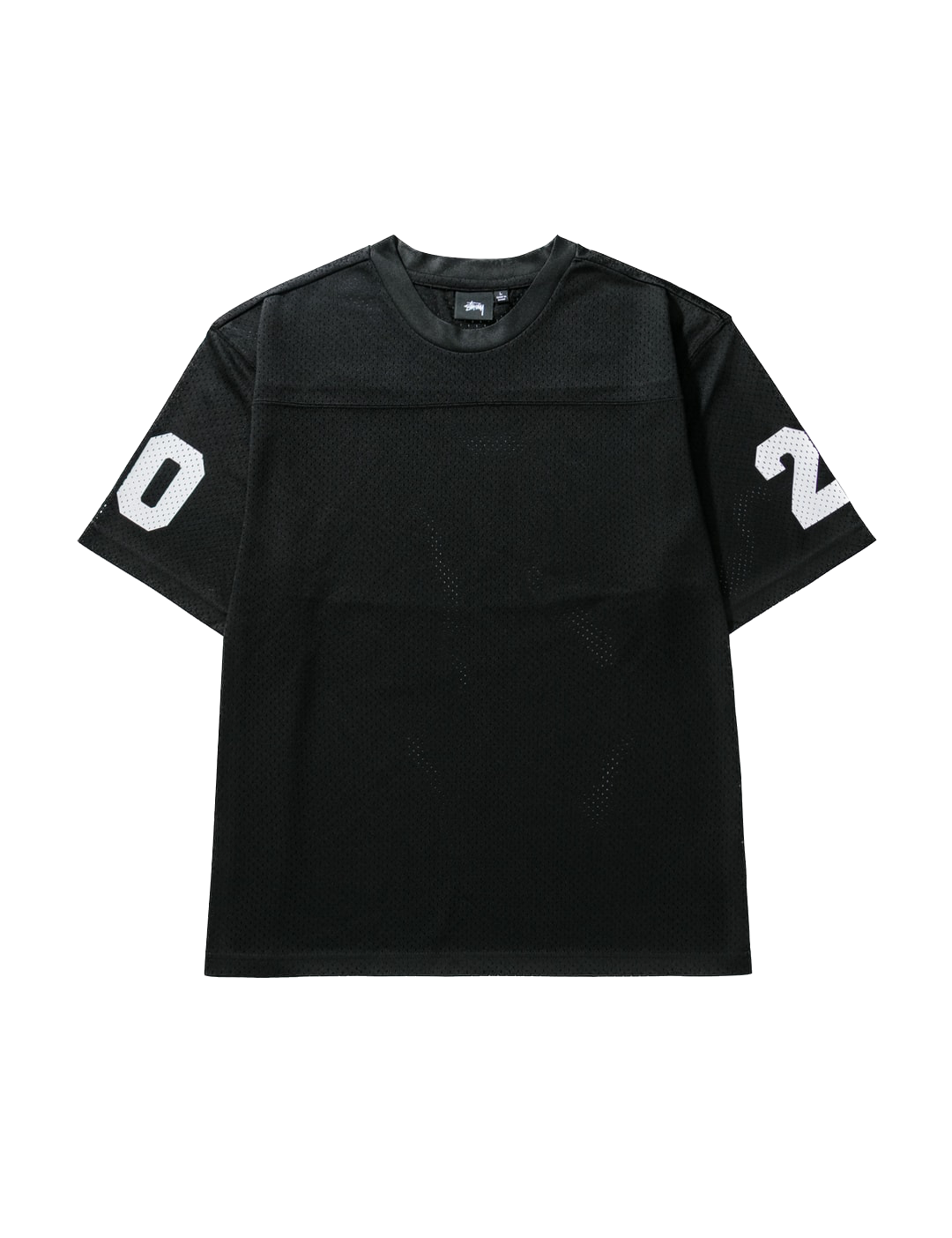 Stussy Mesh Football Tee Jersey Black