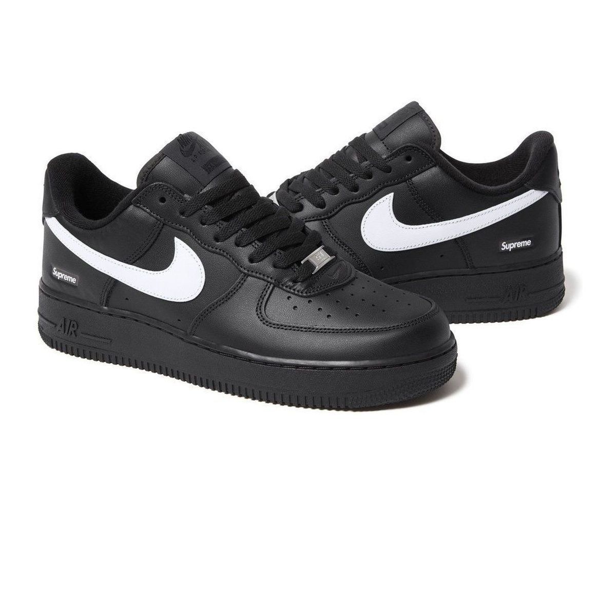 Air Force Low Supreme Black White