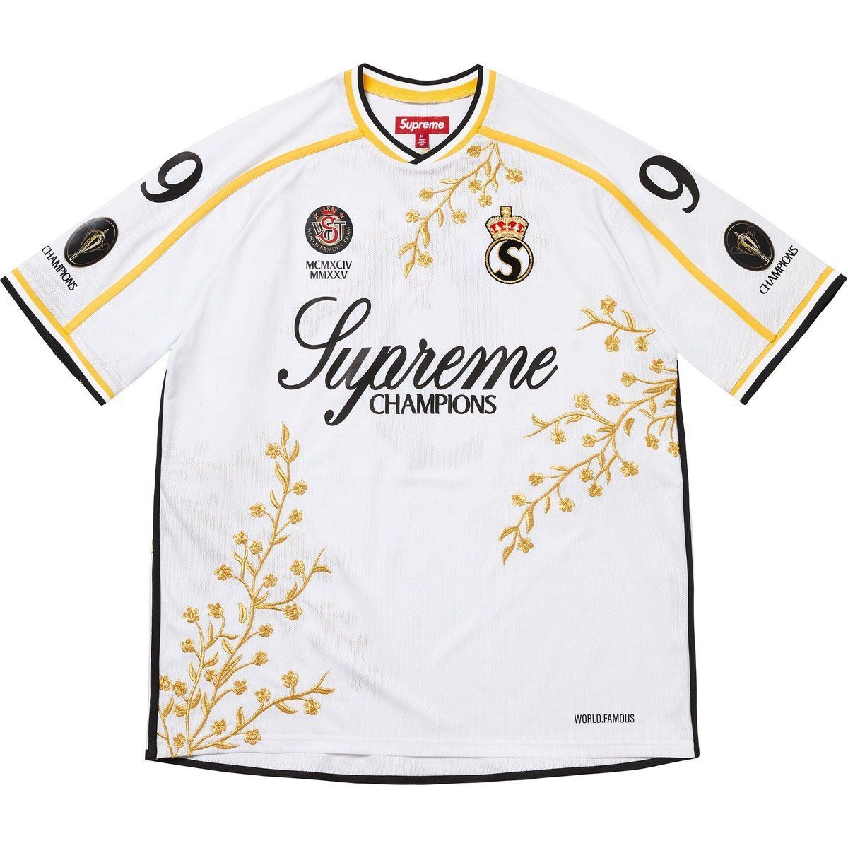 トップス Supreme Vinci Per Noi Soccer Jersey L Spring/Summer 2025 Preview – Supreme