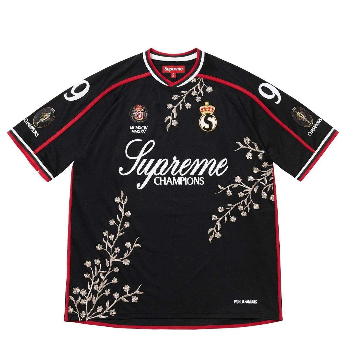 Supreme Vinci Per Noi Soccer Jersey Multicolor