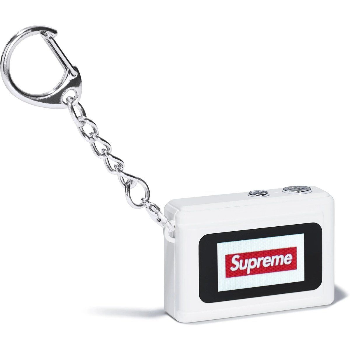 小物 supreme Digital Camera Keychain WHITE Supreme Digital Camera Keychain White