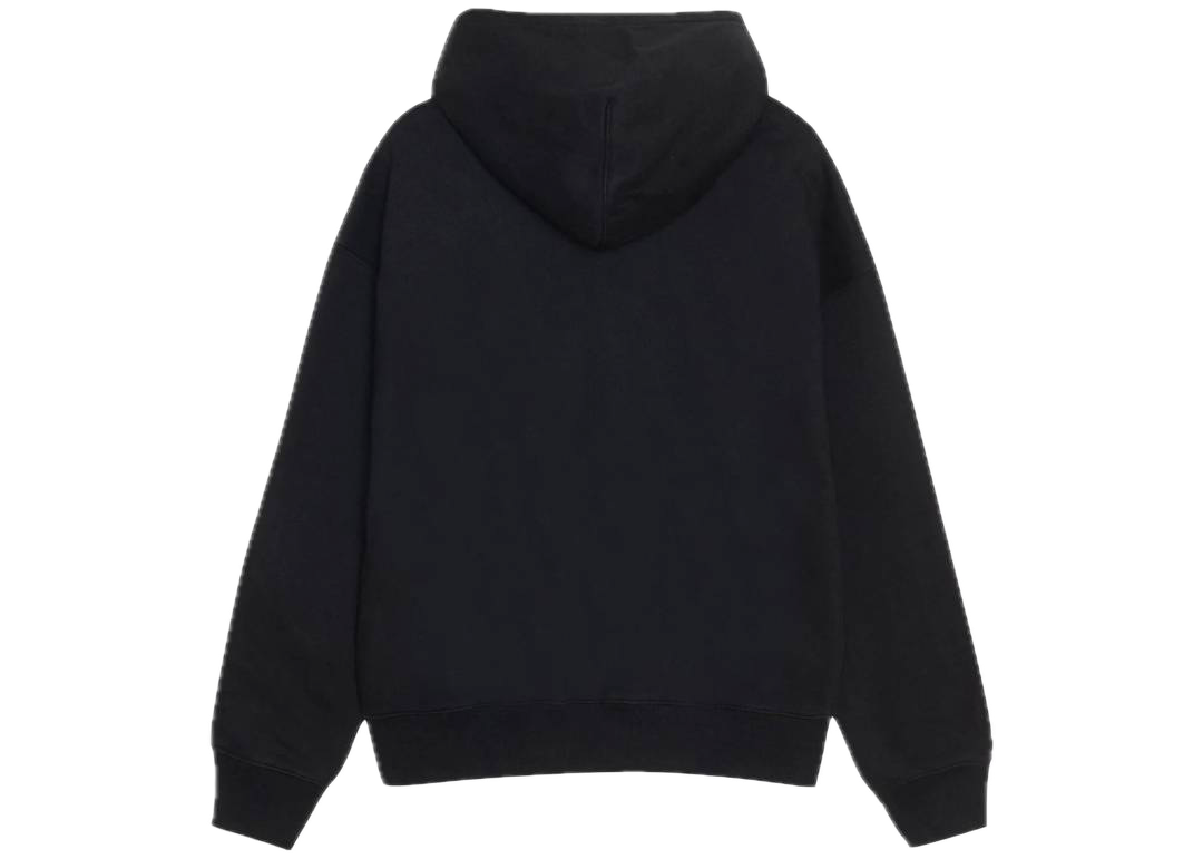 Stussy x Nike Stone Washed Fleece Zip Hoodie Black