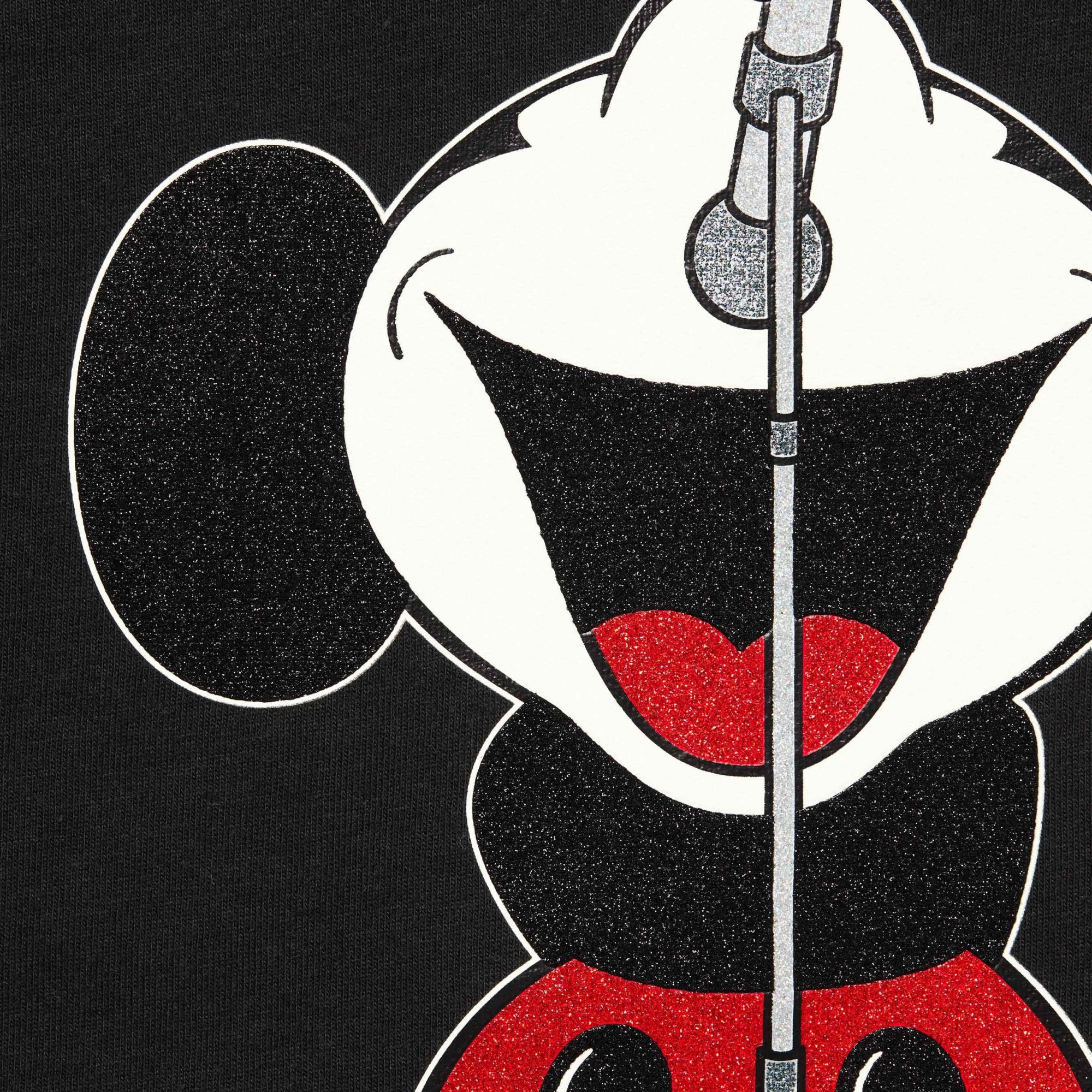 Supreme Number (N)ine Mickey Raglan L/S Top Black