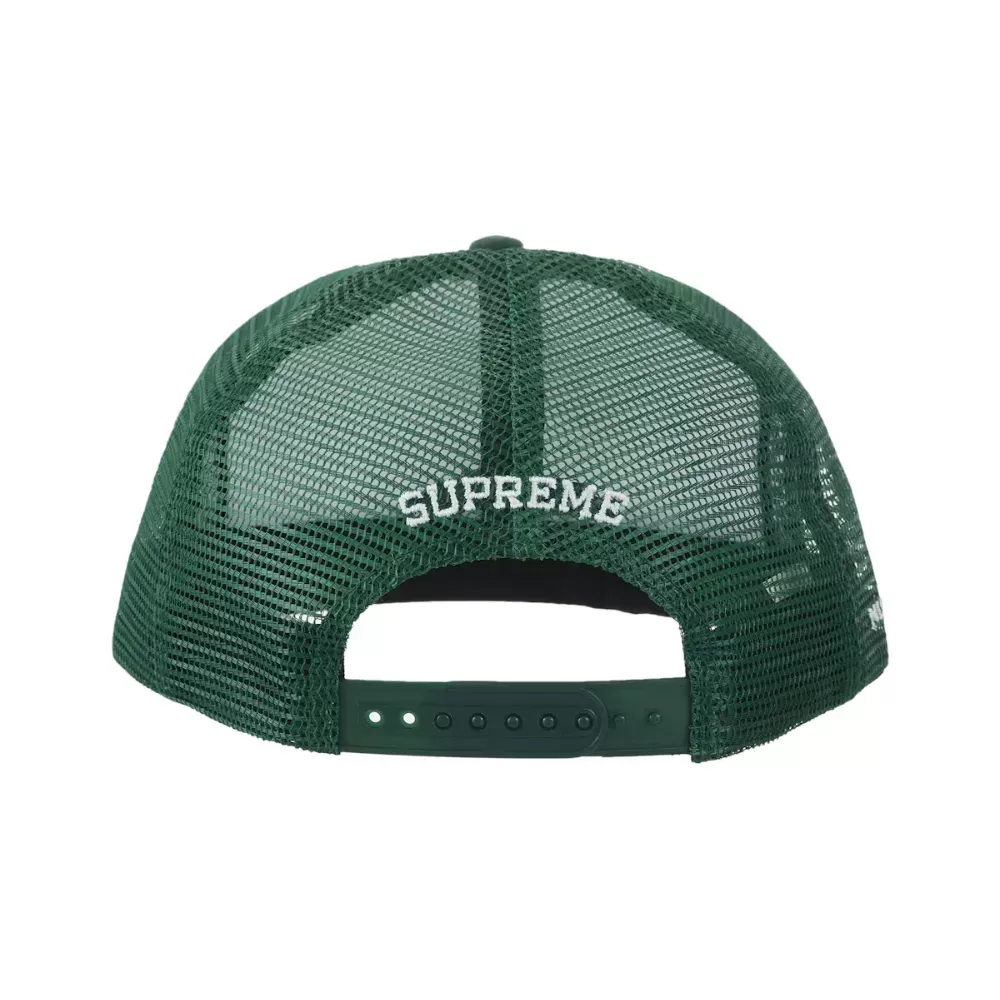 Supreme Number (N)ine Mickey Mesh Back 5-Panel Green