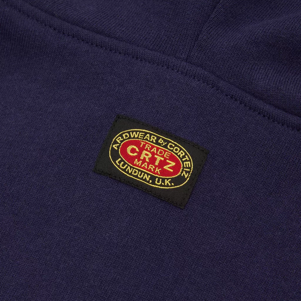 Corteiz Ardwear Work Zip Hoodie Navy