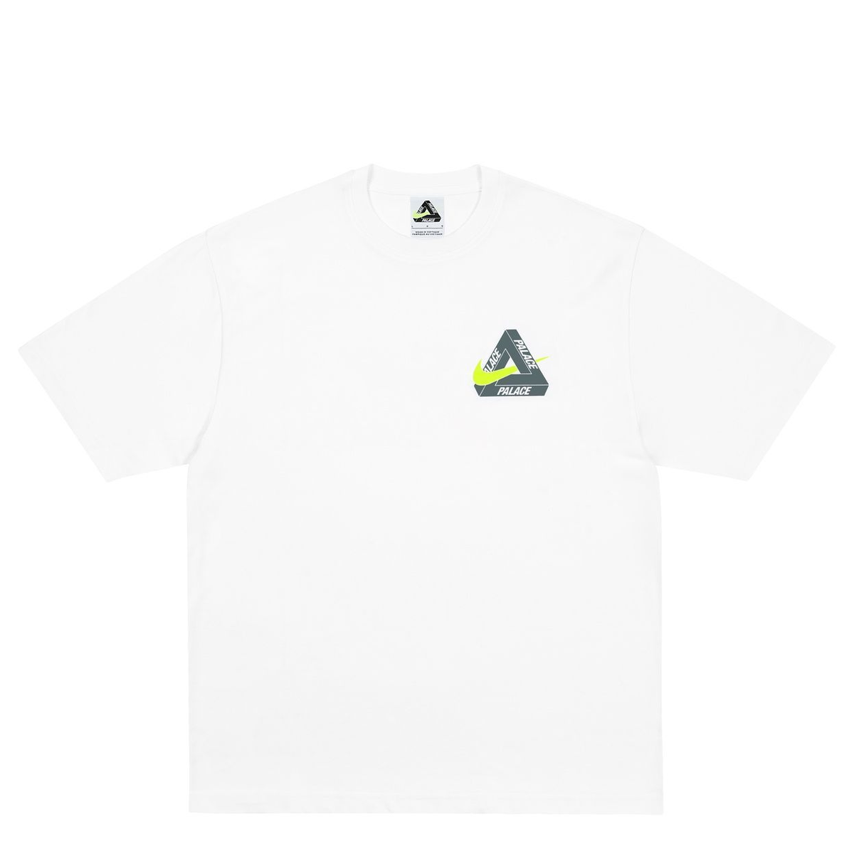 Palace x Nike Tri Swoosh T-Shirt Grey Marl