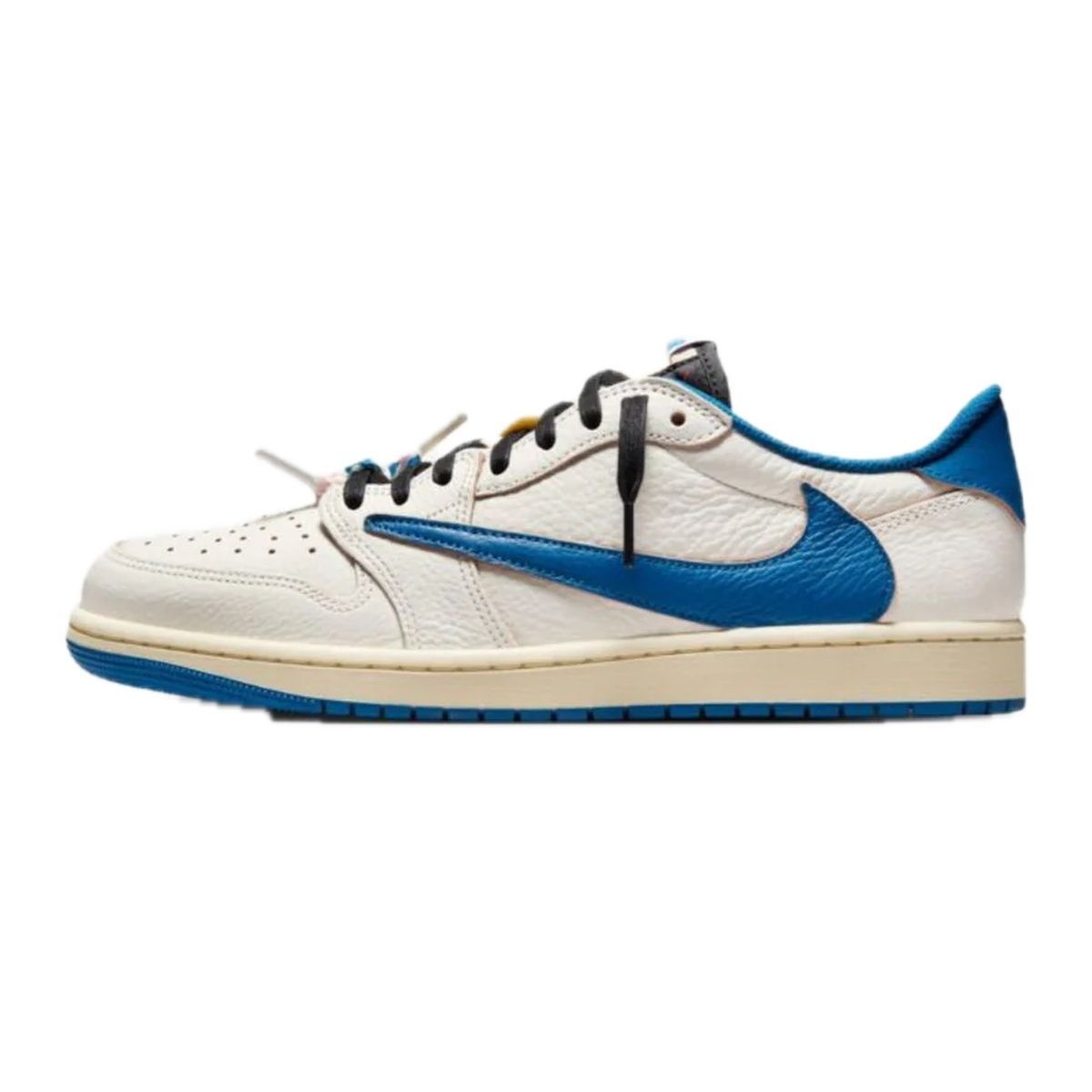 Jordan 1 Retro Low OG SP Fragment x Travis Scott Sail Military Blue