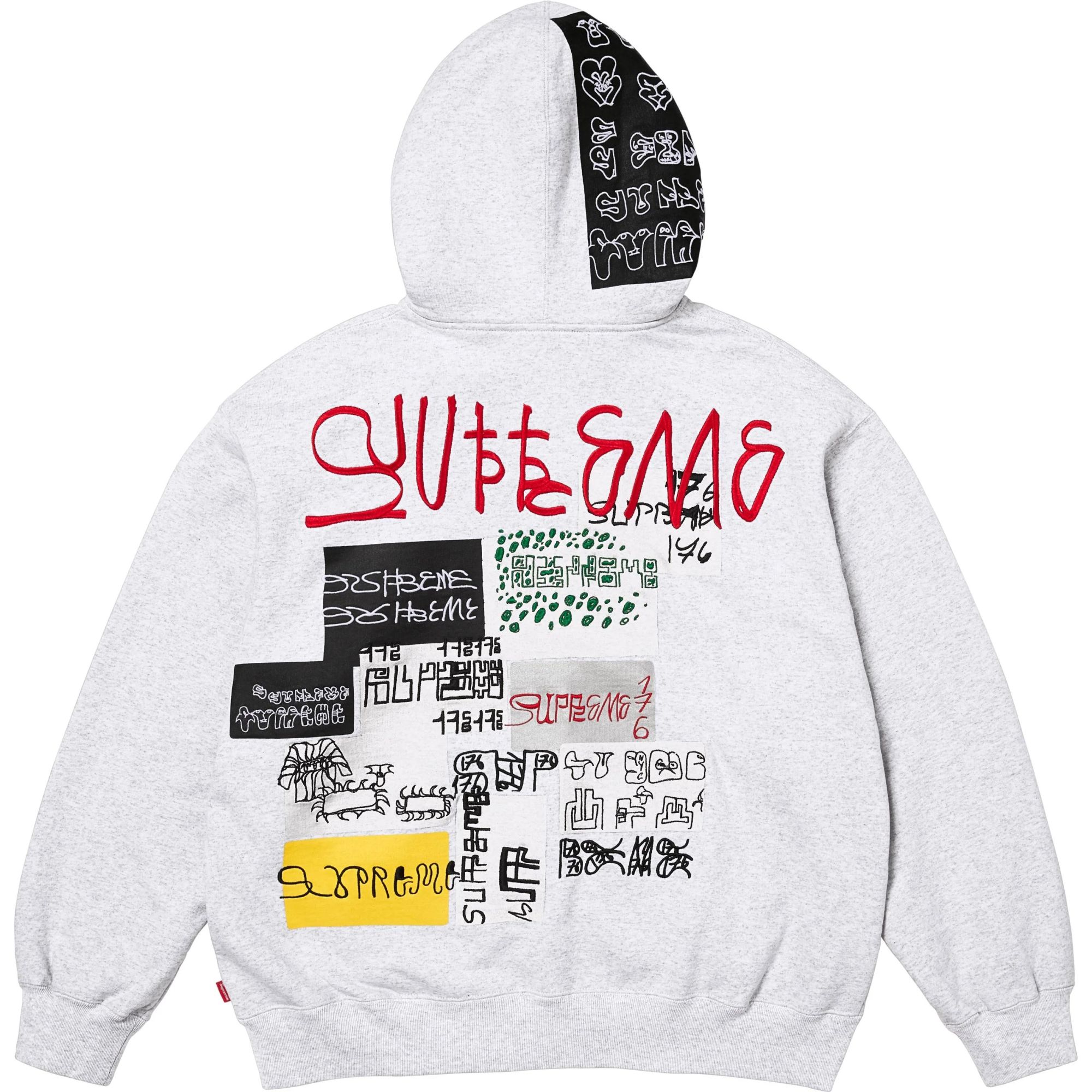 トップス Supreme 176 Zip Up Hooded Sweatshirt Supreme 176 Zip Up Hooded Sweatshirt Black Men's - FW25 - US