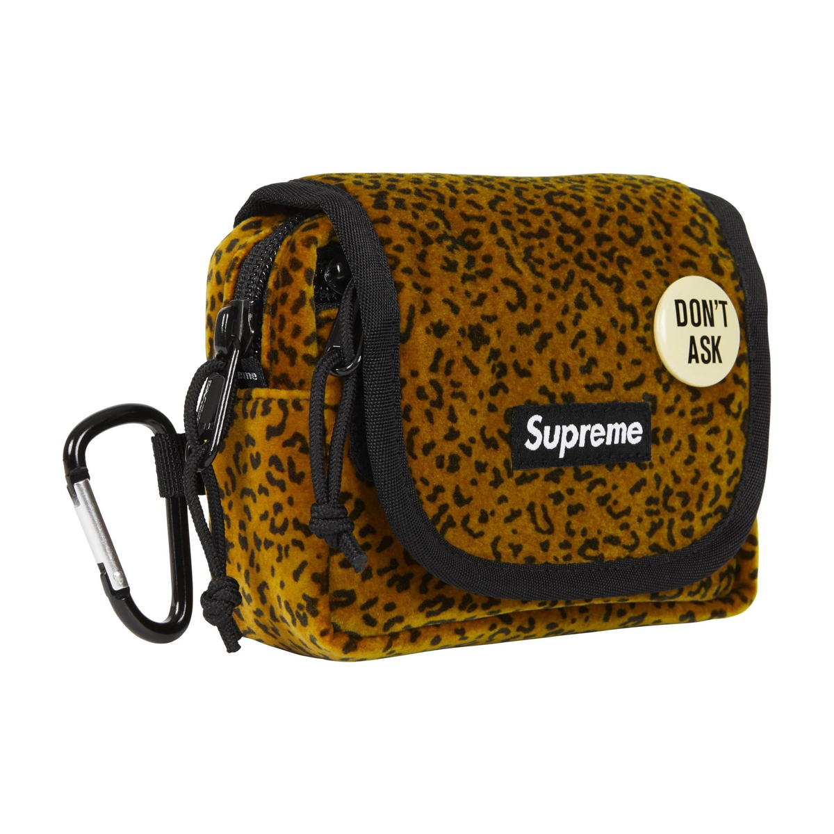 バッグ supreme Velvet Mini Pouch Tan Leopard Supreme Velvet Mini Pouch Tan Leopard