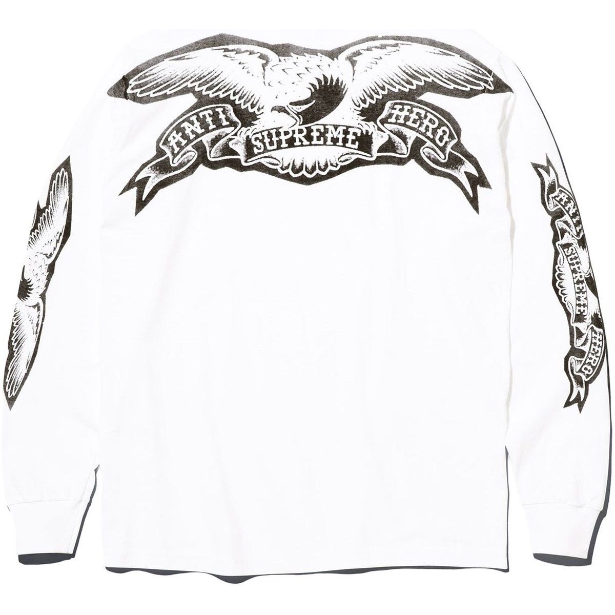 Supreme ANTIHERO Eagle L/S Tee White