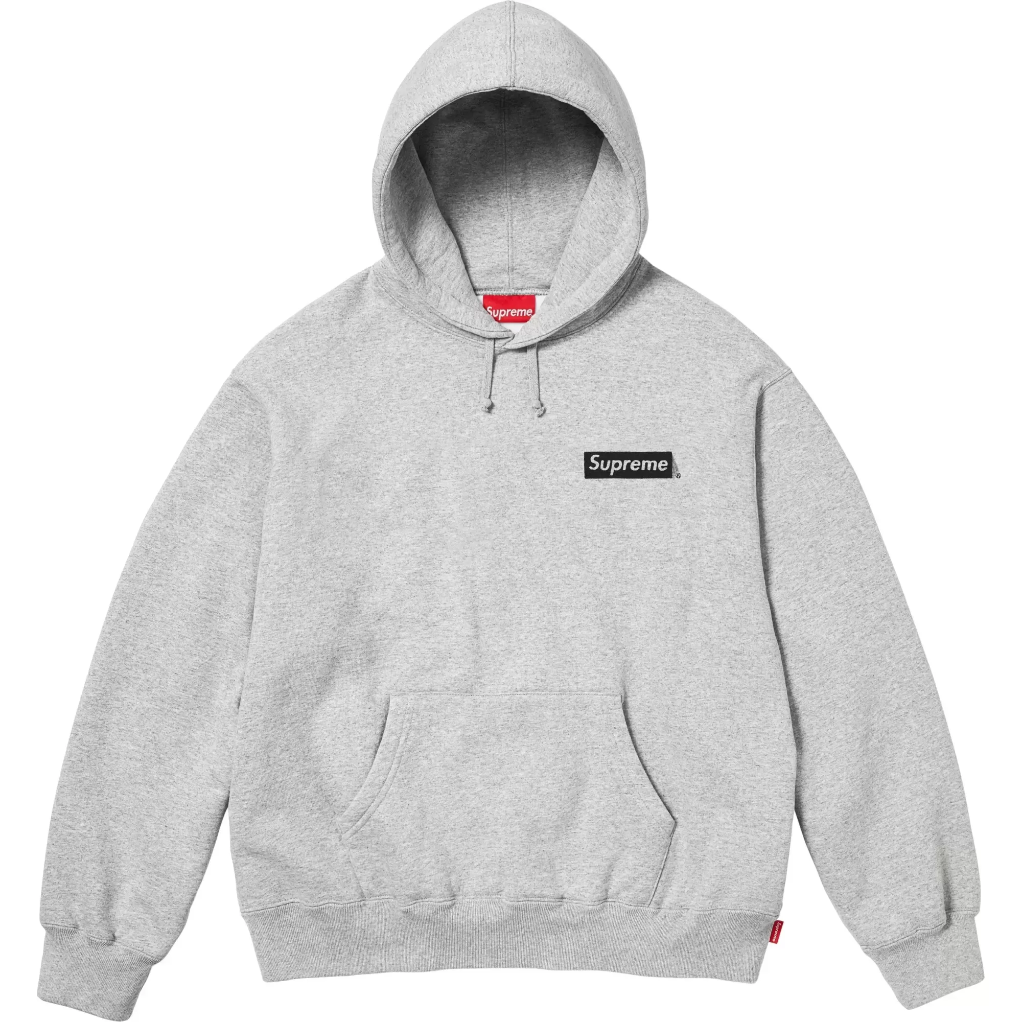 Supreme グレー フーディ ツノロゴ Supreme The North Face 800-Fill Half Zip Hooded Pullover Grey