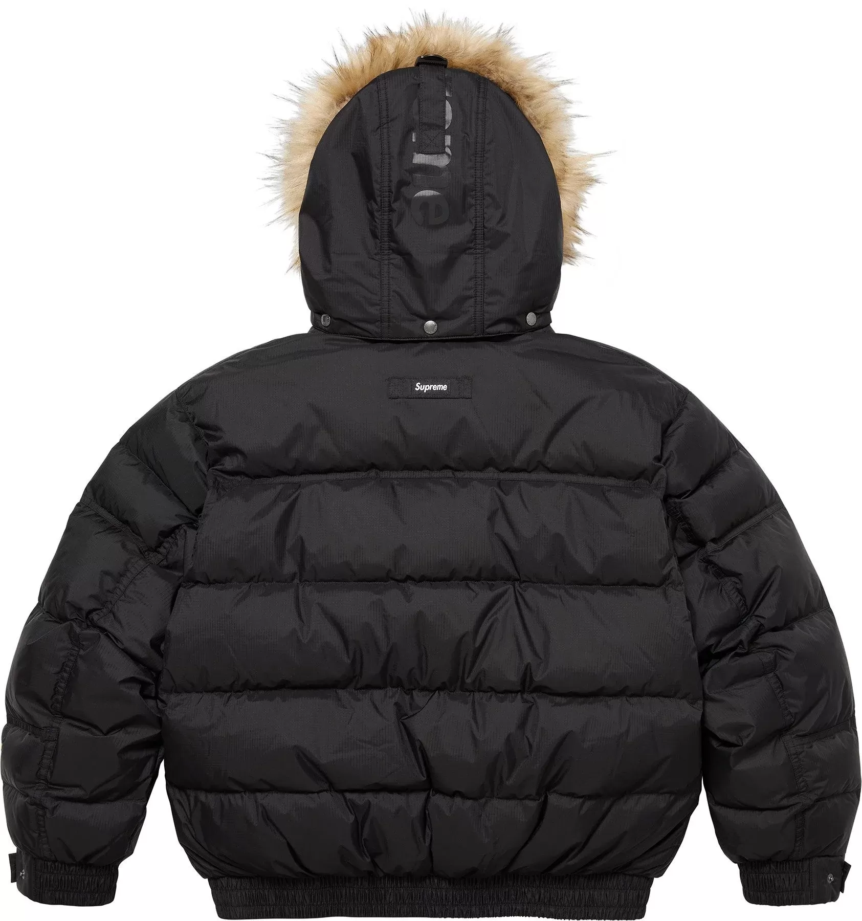 Supreme Facemask 700-Fill Down Puffer Jacket Black