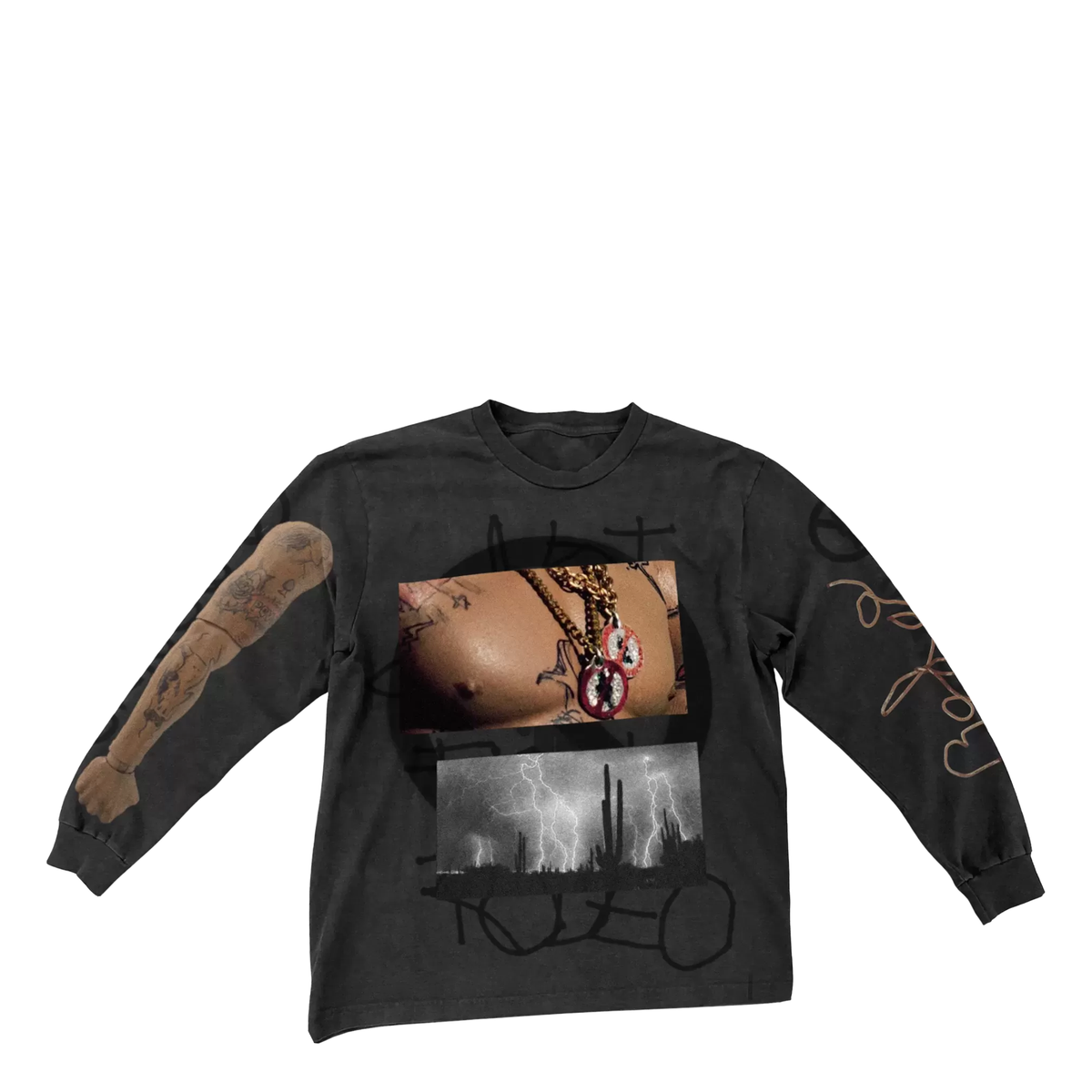 Travis Scott Cactus Jack x Sp5der Days Before Rodeo Tee III