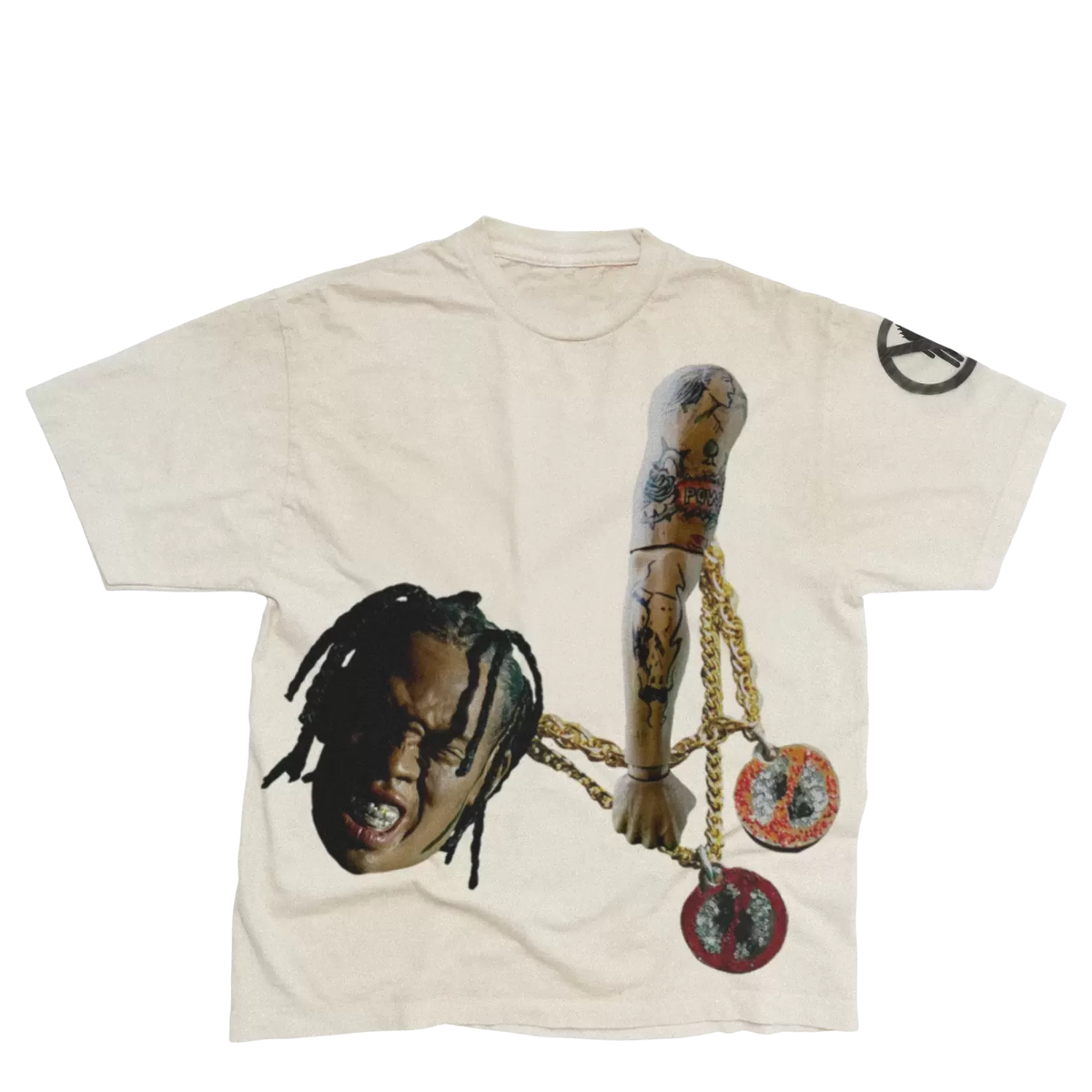 Travis Scott Cactus Jack x Sp5der Days Before Rodeo Tee III