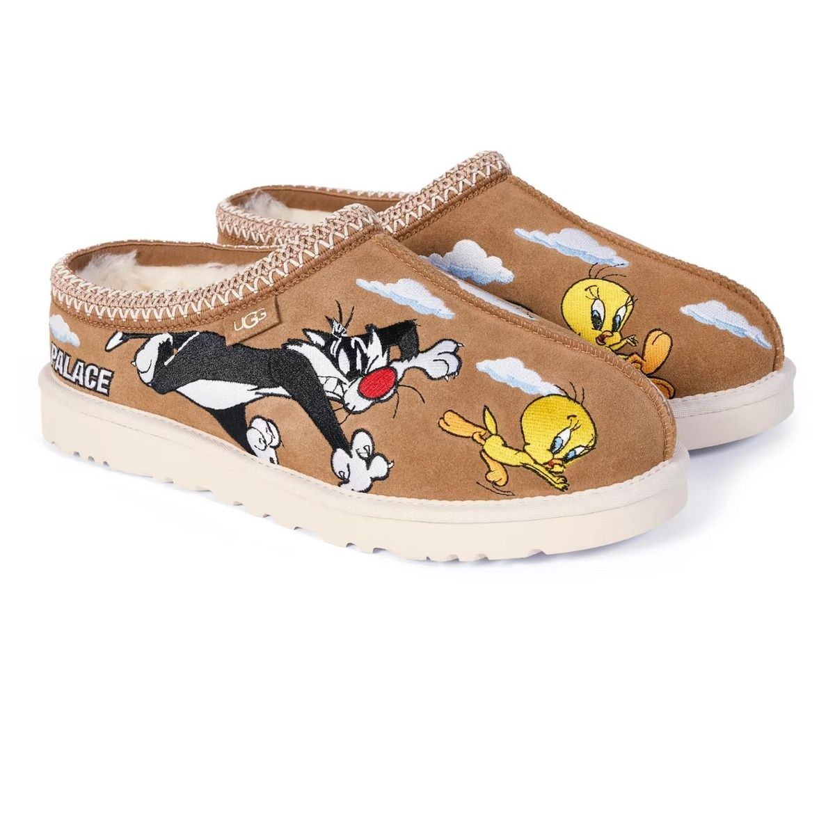UGG Tasman Slipper Palace x Looney Tunes Chestnut