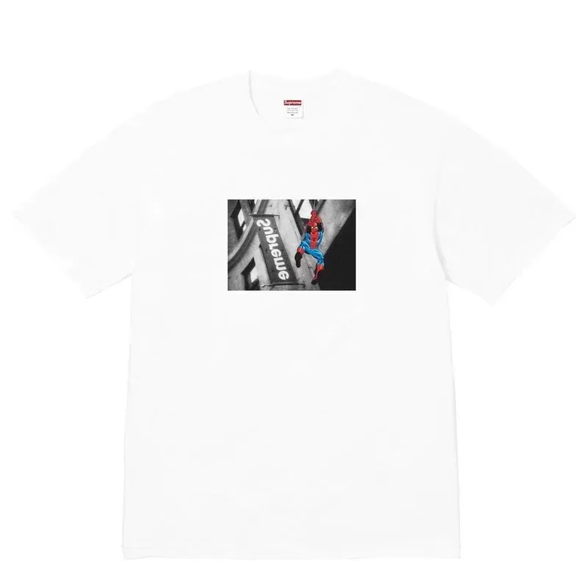 Supreme Spider-Man Tee Woodland Camo