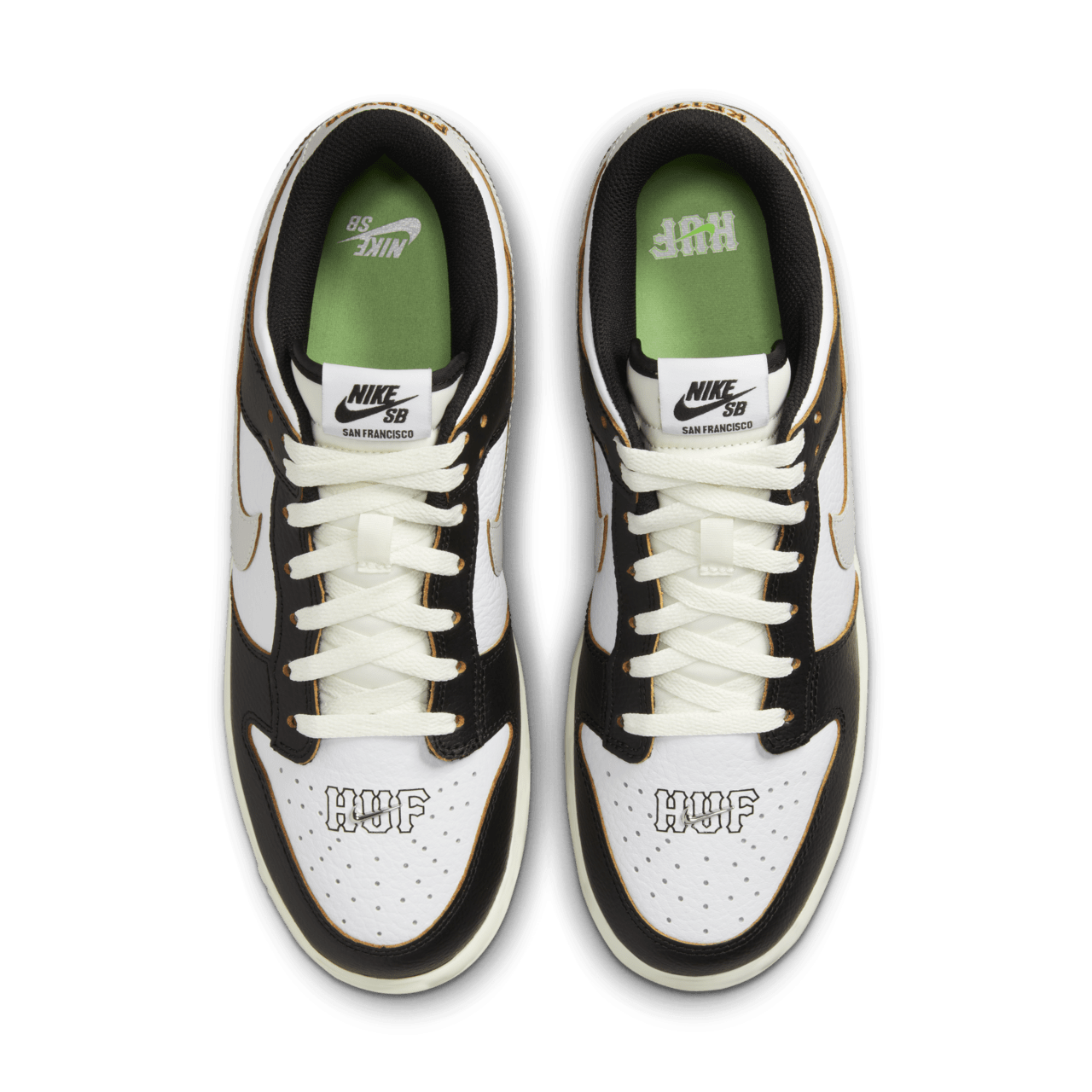 HUF × Nike SB Dunk Low \"San Francisco Nike x HUF SB Dunk Low 