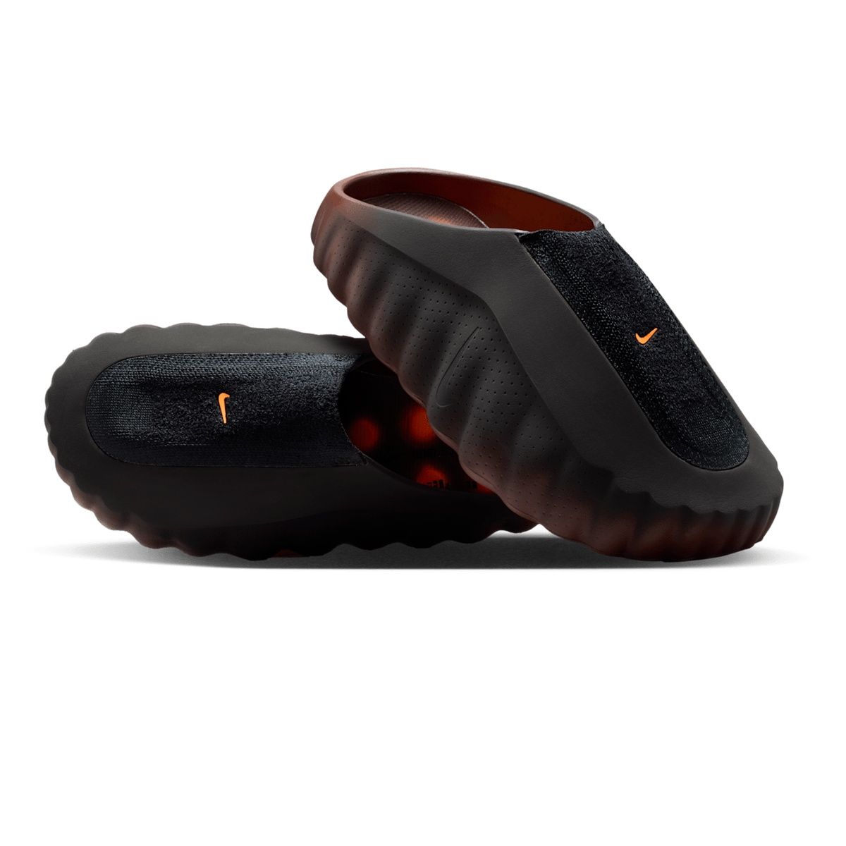 Nike Mind 001 Flyknit Slide Bronze Eclipse Total Orange