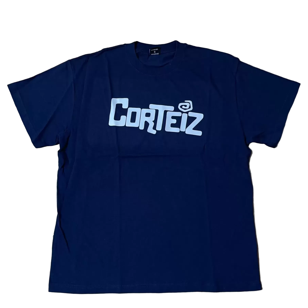Corteiz Squiggly Tee Navy
